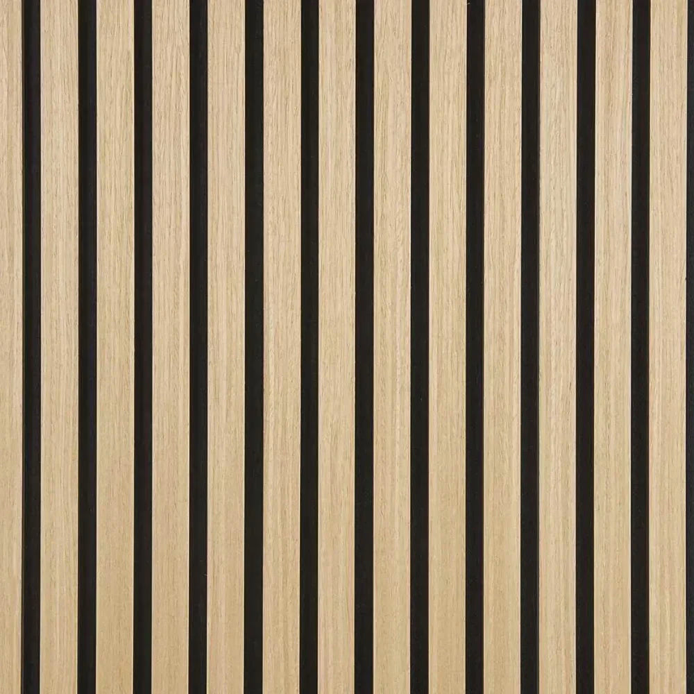 Wood Slat Acoustic Wall – 270 × 110 cm