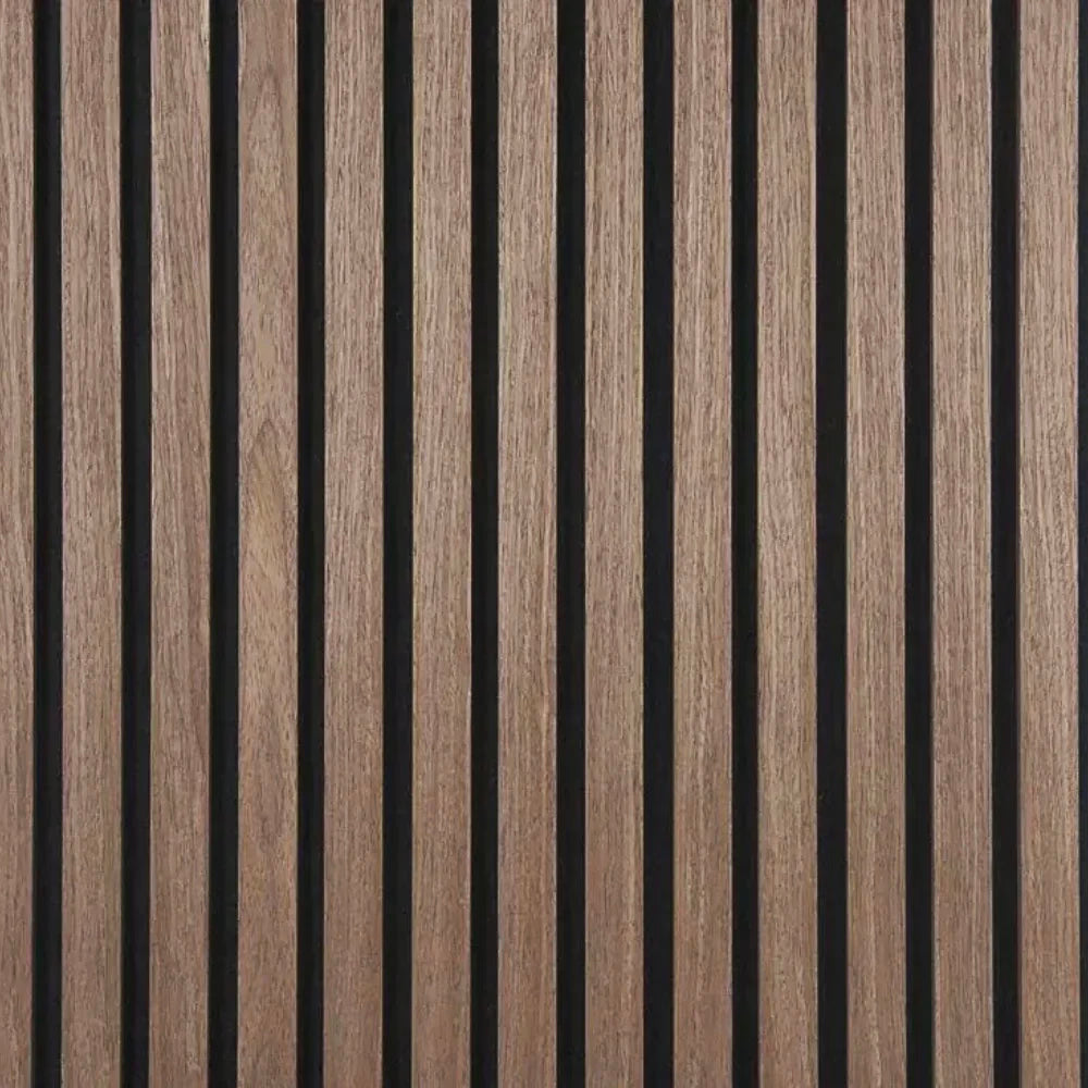 Wood Slat Acoustic Wall – 270 × 110 cm