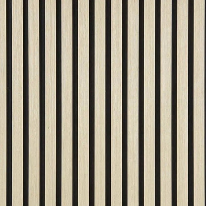 Wood Slat Acoustic Wall – 270 × 110 cm